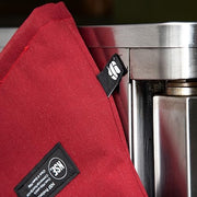 San Jamar 17" / Conventional / Red Oven Mitts