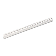 52371 Plastic Comb Bindings by Fellowes – Plastic, White, Pack of 100, Model FEL52371