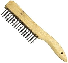 ABCO PRODUCTS Shoe Hand Wire Brush, 12 Pack