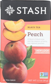 Tea Peach Tea by Stash – 20 Count (Pack of 2), Model KHR-1750B
