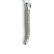 Tradition Wooden Set 4 Mixed Spreaders by Lou Laguiole – 6.25-Inch, Stainless Steel, Assorted, Model 2511MYWA00BB4