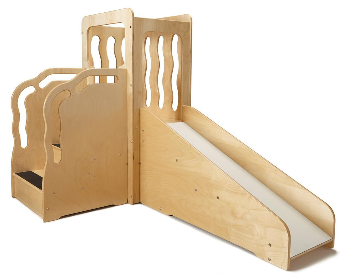 Mini Loft by Jonti-Craft – 44" High X 64" Wide X 37.5" Deep, Wood, Natural Wood, Model 9758JC