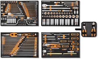 GEARWRENCH 184 Piece 1/4", 3/8" and 1/2" Drive GMTK Tool Kit in Foam Trays | GWGMTK184