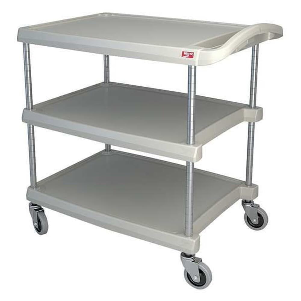 METRO Gray / Medium, 3-Shelf / 1 Utility Carts