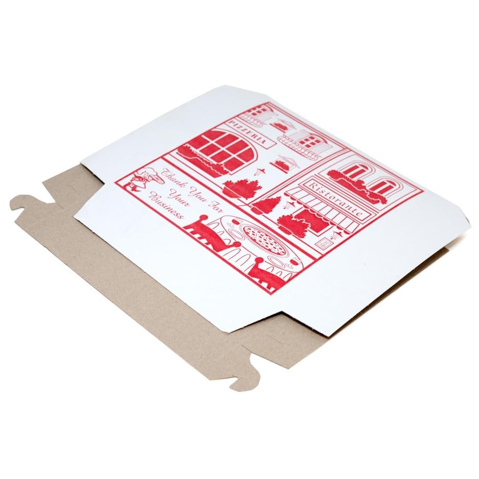 10" Pizza Box by Rock Tenn – white, Model 136577