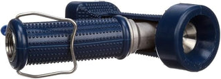 T&S Brass MV-2516-44 Water Gun with Rear Trigger, 9/16-Inch Orifice, Out Coupling, Stainless Steel and Blue Rubber Cover
