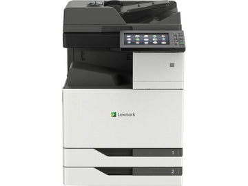 CX920 CX921de Laser Multifunction Printer - Color (Renewed) by Lexmark – 36.3"x24.2"x27.4", Paper, Black, Model 32CT065-cr