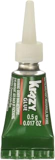 Elmer's Krazy Glue Instant All Purpose Single Use Tubes 4 ea (Pack of 2)