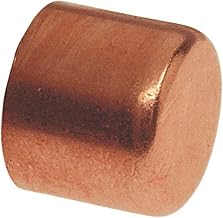 NIBCO I61712 1/2 in. Copper Pressure Tube Cap Fitting
