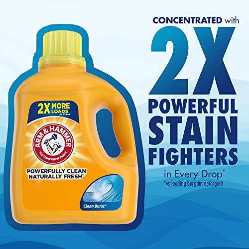 ARM & HAMMER Clean Burst / 189 Fl Oz (Pack of 1) / 1 Liquid Detergent