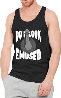 Men's Tank Top,Emused Emu Animal,Summer Undershirt Sleeveless Shirts Muscle Tops