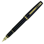 Falcon Fountain Pen Black W/Gold Trim Extra Fine by PILOT – 1 Count (Pack of 1), Resin, Black, Model 60052