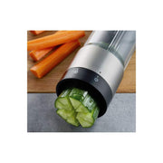 FLEXICUT Vegetable Splitter by GEFU – One Size, Stainless Steel, Black/Silver, Model GF13421