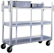 New Age 95667 Carrier Cart with (3) Solid Open Shelves 1800 lbs Capacity