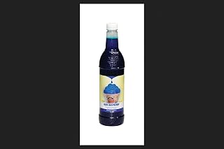 Gold Medal Sno-Kone Blue Raspberry Syrup 25 oz.