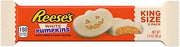 Reese's White Creme Peanut Butter King Size Individually Wrapped Pumpkins Candy, 2-Pack 2.4 oz