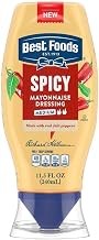 Best Foods Spicy Mayonnaise Dressing, Medium Heat, 11.5 fl oz, Made with Real Chili Peppers
