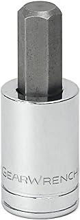GEARWRENCH 1/4" Drive Hex Bit Metric Socket 3mm - 80163
