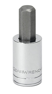 3/8" Drive Hex Bit SAE Socket 3/16" by GEARWRENCH – 1.653 in, Alloy Steel, Model 80417