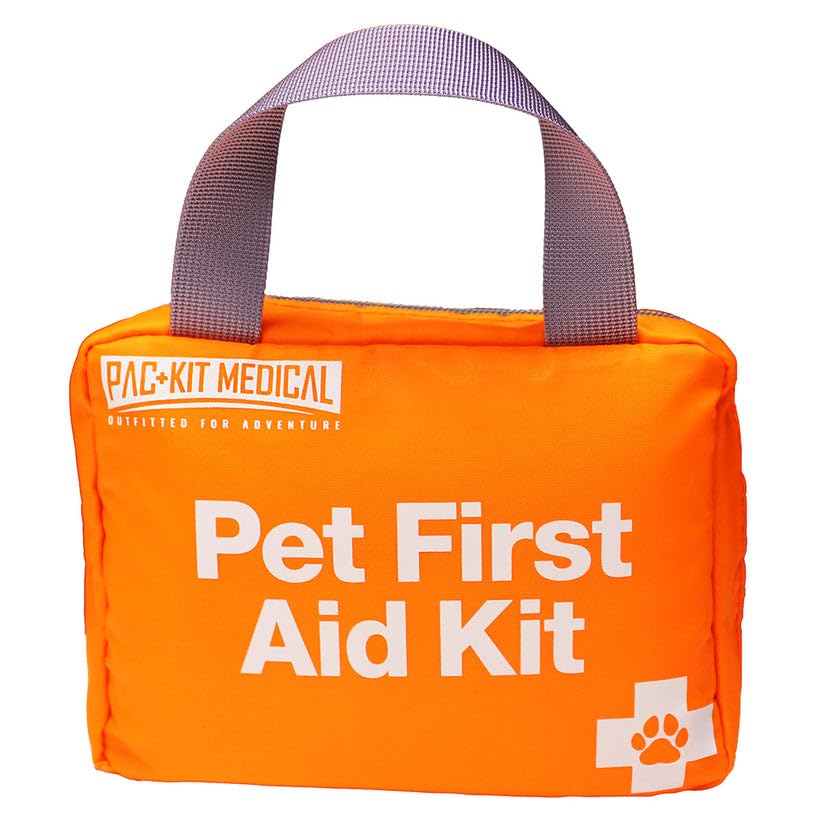 Large Pet First Aid Kit by First Aid Only – 100% First Aid Only, Orange, Model 96017