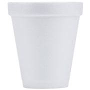 DRC6J6 - Drink Foam Cups by DART – 6 Ounces, 6.0 fluid_ounces, Foam, White, Model 44056