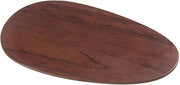 Yanco WL-210 Woodland Oval Plate, Wood-Grain - Pack of 24