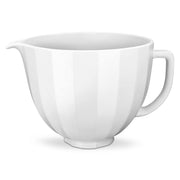 5Q White Shell Ceramic Bowl by KitchenAid – 5 Quary, 5.0 quarts, Ceramic, White Shell, Model KSM2CB5PWS