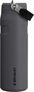 STANLEY 1913 Flip Straw Sports Bottle 0.7L - Charcoal