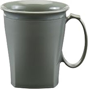 Cambro Harbor Meal Delivery System 8 Oz Meadow Green Polypropylene Insulated Mug - 4 1/2"Dia x 4"H