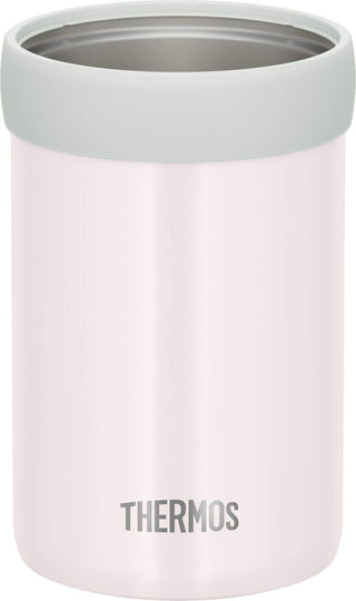 Insulated Can Holder for 11.8 fl oz (350 ml) Cans by THERMOS – Stainless Steel, wht, Model JCB-352 WH