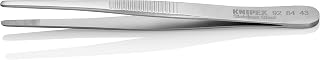 KNIPEX 92 64 43 Tools - Precision Tweezers, Chrome (926443)
