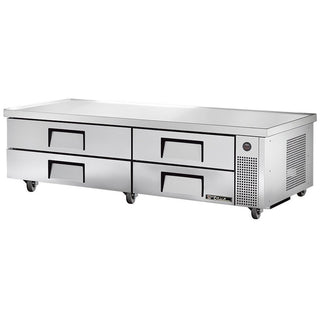 Refrigerated Chef Base by TRUE – stainless steel, Model TRCB-82-84