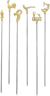 PADERNO World Cuisine 11 7/8" Decorative Skewers, Set of Six