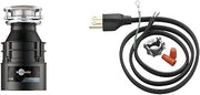 InSinkErator Badger 5 1/2 HP Food Waste Disposer and Power Cord Kit