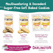 Darlington Snacks Chocolate Chip (Sugar-Free) / 0.75 Ounce (Pack of 106) / 106 Chocolate