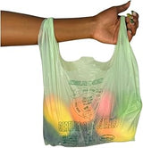 BioBag (USA) 100% Certified Compostable Shopping Bags, 10 lb Capacity, 600 Count, Small Shopper, Great for On The Go, Farmers Markets, Grocery Stores, Restaurants