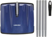Carlisle FoodService Products Duo-Sweeper Floor Sweeper, 12", Blue (Pack of 4)