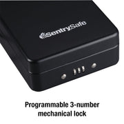 SentrySafe Black / 0.05 Cubic Feet / Combo Lock Safes & Safe Accessories