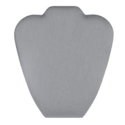 Necklace Display Easel Steel Gray Leatherette 8 5/8" H by Retail Resource – Model 075-6704R-SG