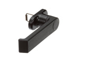 Door Lock Handle Pendulum by Nu-Vu – Black, Model 50-1360