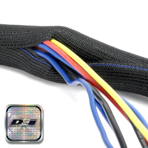 Design Engineering 1/2" (13mm) x 12' / Black / Music Cable Sleeves