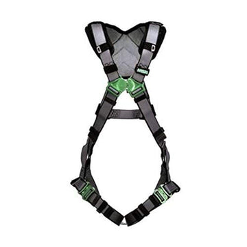 V-FIT Harness by MSA – X-Small, Polyester, Gray, Model 10194536