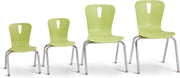 Flow Chair by Jonti-Craft – 18" Height, Polypropylene, Key Lime, Model 8248JC1130