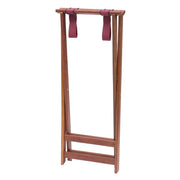 Tray Stand with Solid Legs Dark Walnut Wood - 38" H by HUBERT – Wood, Walnut, Model TS-3