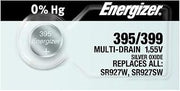Energizer 395-399TS BUTTON CELL BATTERY 399 OXIDE