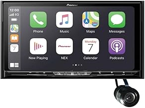 Pioneer AVIC-W8600NEX 7" Navigation DVD Receiver + Bullet Style Backup Camera + Sound of Tri-State Lanyard Bundle (Renewed)