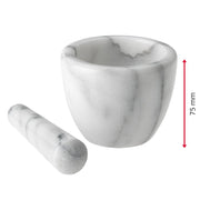 Mortar Gourmet by Westmark – 4" diameter, Marble, Model 69592260