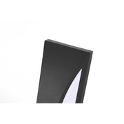 Zayn LED Outdoor Wall Sconce Black by Lighting Design – 8.2", Iron, Black, Model OD407W14BK