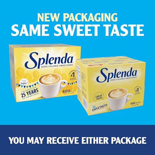 SPLENDA 0.04 Ounce (Pack of 400) / coffee / Packets Sugar Substitutes