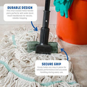 Carlisle FoodService Products 1 / 60 Inch / Black Mop Handles